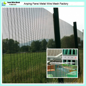 Prison Barbed Wire Anti-Climb Long Life Protection 358 Mesh Fencing